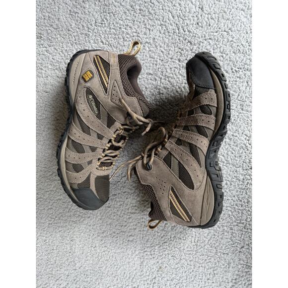 Columbia Techlite OutDry Omni-Grip Brown Mesh Hiking Outdoor Shoes Men\'s Size 12 main image 7
